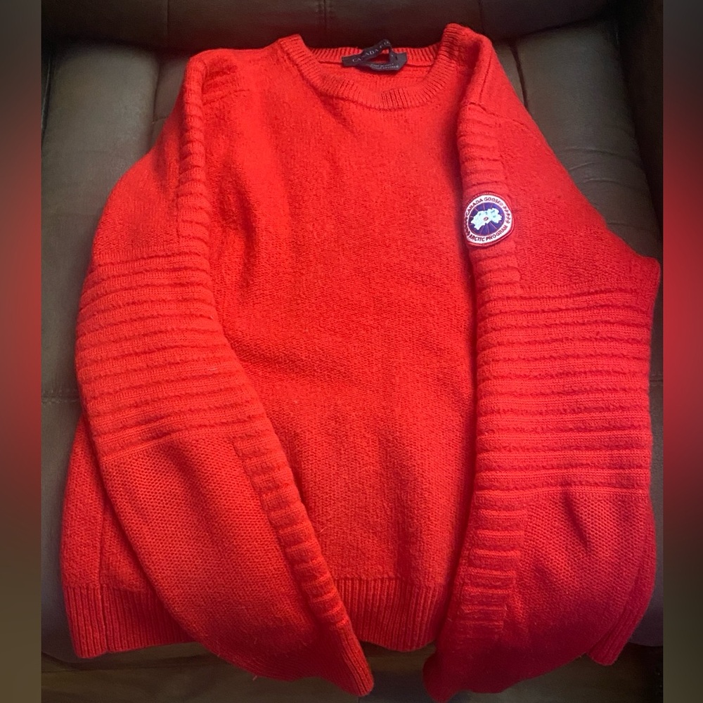 Canada goose paterson merino wool sweater mens small